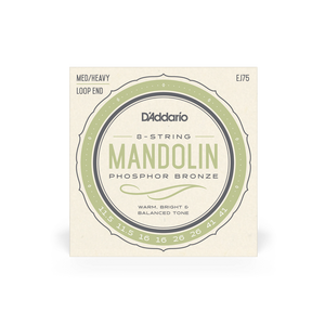 Струни для мандоліни D'Addario EJ75 Mandolin Phosphor Bronze Medium/Heavy (11.5-41)
