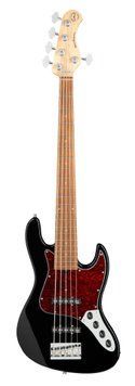 Бас-гитара SADOWSKY MetroExpress 21-Fret Vintage J/J Bass, Morado, 5-String (Solid Black High Polish)