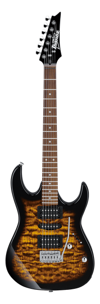 Гітарний набір Електрогітара IBANEZ GRX70QA-SB