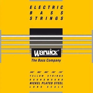 Струни для бас-гітари WARWICK 41301 Yellow Label Medium 5-String (45-135)
