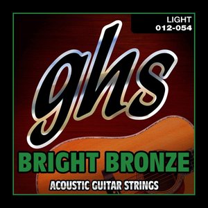 Струны для акустической гитары GHS Strings Bright Bronze SET BB30L