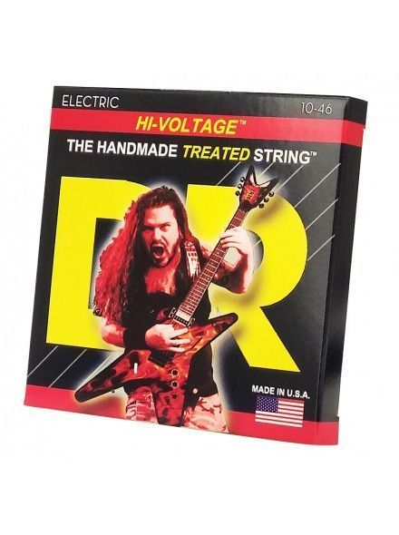 Струни для електрогітари DR Strings Dimebag Darrell HI-Voltage Electric - Medium (10-46)