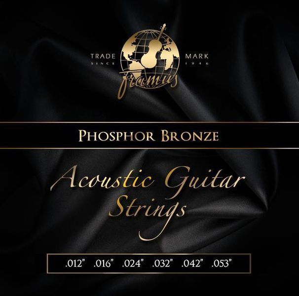 Струны для акустической гитары FRAMUS 47220 Phosphor Bronze Medium (12-53)