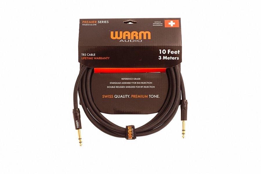 Кабель Warm Audio Prem-TRS-10'