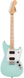 Электрогитара Squier by Fender Sonic FSR Mustang HH Sonic Blue - фото 1