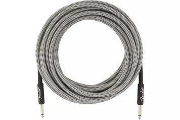 Кабель інструментальний Fender Cable Professional Series 25' White Tweed