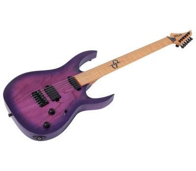 Электрогитара Solar Guitars AB1.6HTPB Trans Purple Burst Matte