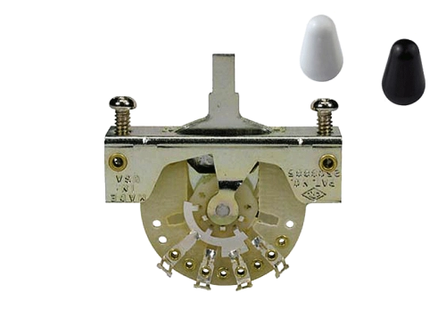 Перемикач звукознімачів DiMarzio EP1115 CRL Three-Way Switch For Tele