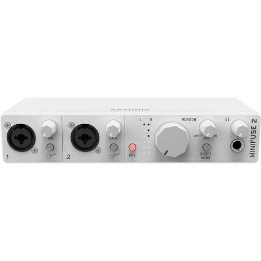 Звуковая карта Arturia MiniFuse 2 (White) ○ Купить в интернет