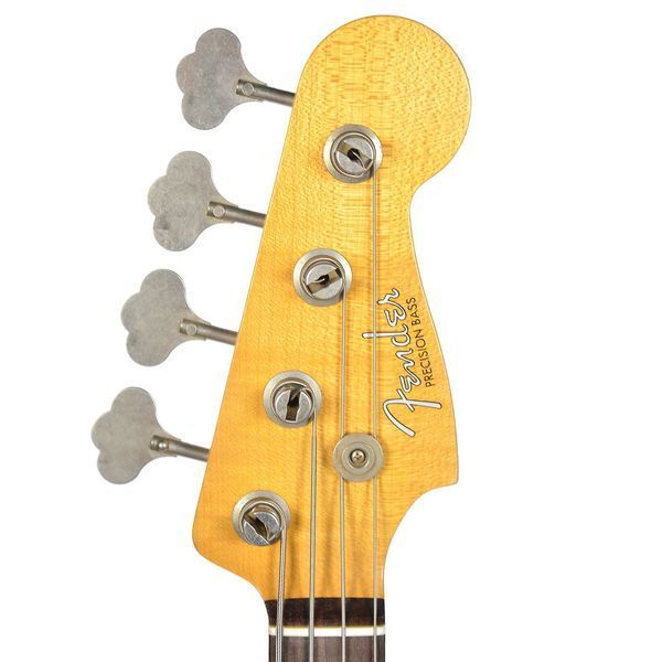Бас-гитара Fender Custom Shop 1959 Precision Bass Journeyman Relic Aged Dakota Red