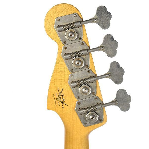 Бас-гитара Fender Custom Shop 1959 Precision Bass Journeyman Relic Aged Dakota Red