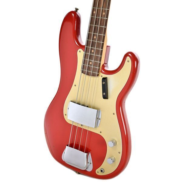 Бас-гитара Fender Custom Shop 1959 Precision Bass Journeyman Relic Aged Dakota Red
