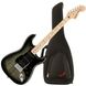 Електрогітара Squier by Fender Affinity Series Stratocaster HSS MN Black Burst - фото 6