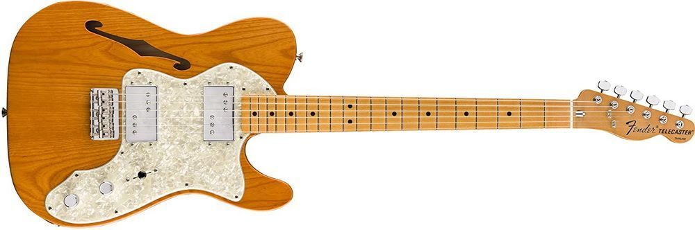 Электрогитара FENDER VINTERA '70s TELECASTER THINLINE MN Aged Natural