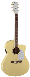 Электро-акустическая гитара CORT Jade Classic (Pastel Yellow Open Pore)