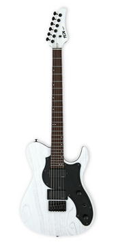 Електрогітара баритон FGN JIL3-ASH-DE664R Iliad Dark Evolution Series (Open Pore White) з чохлом