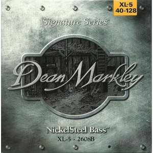 Струны для бас-гитары DEAN MARKLEY 2608B Nickelsteel Bass XL5 (40-128)