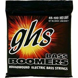 Струни для бас-гітари GHS STRINGS ML3045X Bass Boomers