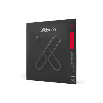 Струни для акустичної гітари D'ADDARIO XTABR1356 XT 80/20 Bronze Medium (13-56)