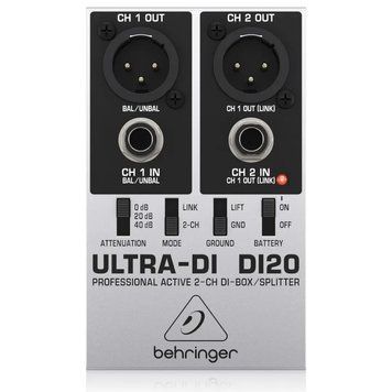 Директбокс BEHRINGER Ultra-DI DI20