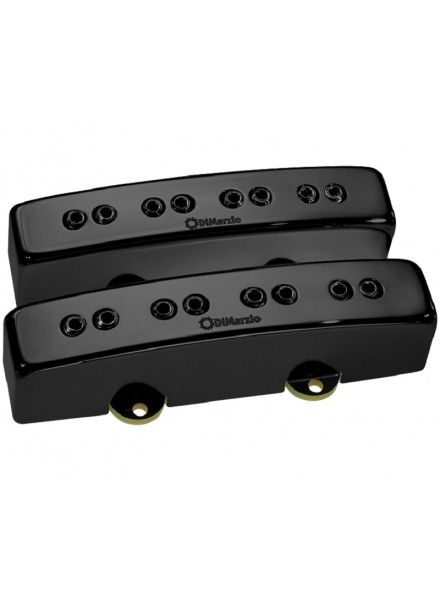 Звукосниматель Dimarzio Relentless J Bass Pair (Gloss Black Metal)