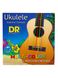 Струни для укулеле DR Strings Multi-Color Ukulele Soprano/Concert - фото 1