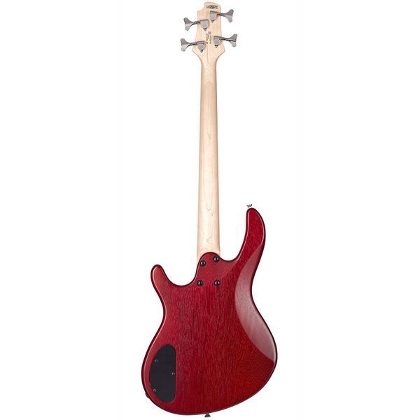 Бас-гитара CORT Action Junior (Open Pore Black Cherry)