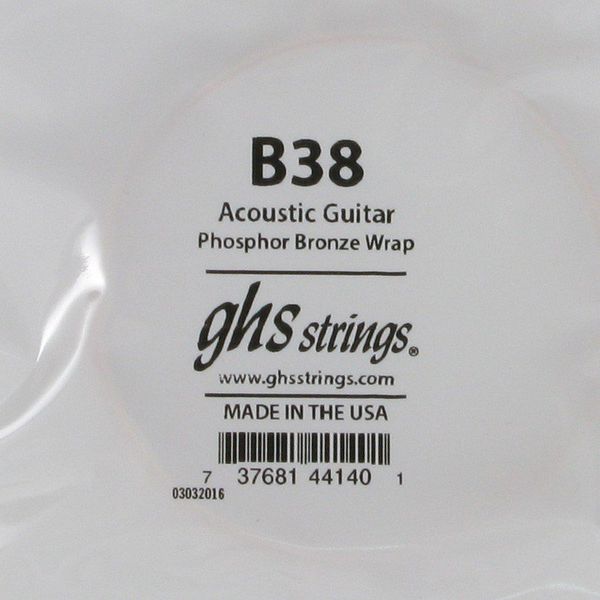 Струны для акустической гитары GHS Strings B38