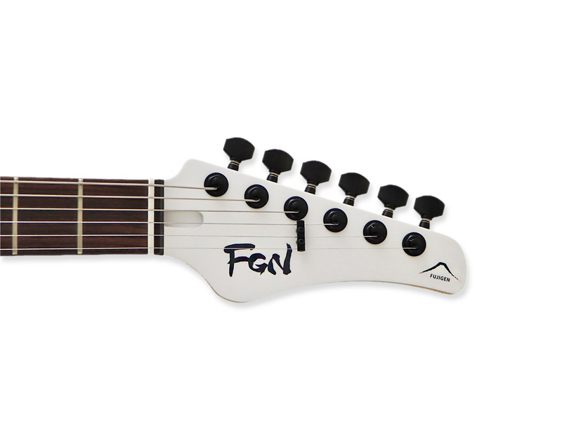 Електрогітара баритон FGN JIL3-ASH-DE664R Iliad Dark Evolution Series (Open Pore White) з чохлом