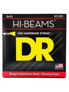 Струни для бас-гітари DR Strings HI-Beam Bass - Medium - 6-String (30-130)