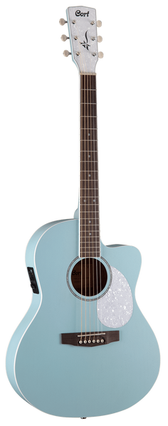 Електроакустична гітара CORT Jade Classic (Sky Blue Open Pore)