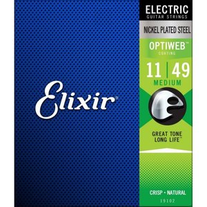 Набір струн для електрогітари Elixir EL OW M