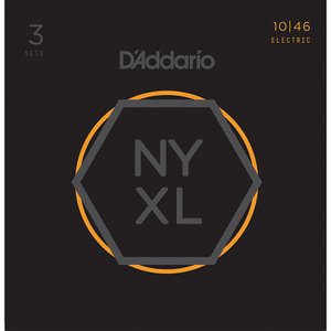 Струни для електрогітари D'ADDARIO NYXL1046 Regular Light (10-46)