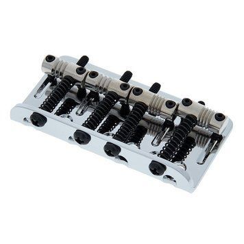Бридж Fender American Deluxe 4-String Bass Bridge Assembly Chrome