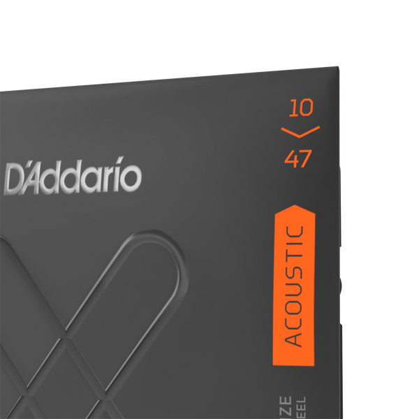 Струни для акустичної гітари D'ADDARIO XTAPB1047 XT Phosphor Bronze Extra Light (10-47)