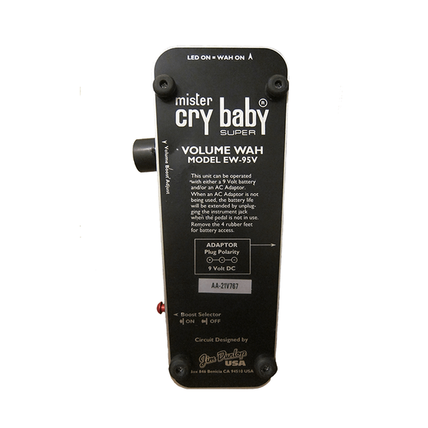 Педаль эффектов Dunlop Mister Crybaby EW-95V