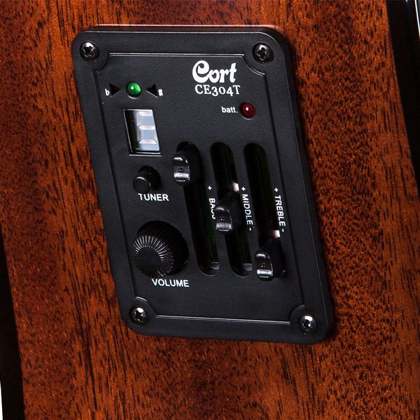 Електроакустична гітара CORT AD880CE (Natural Satin)