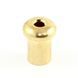 Втулка для крепления струн PAXPHIL HS114 GD Guitar Top Mounting String Ferrule (Gold) - фото 1