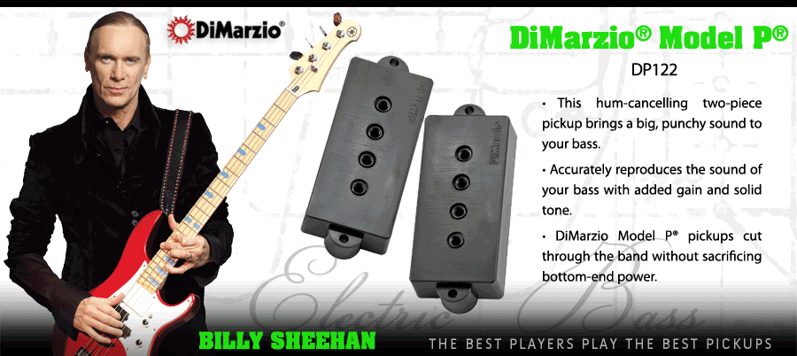 Звукознімачі DIMARZIO Model P (Black)