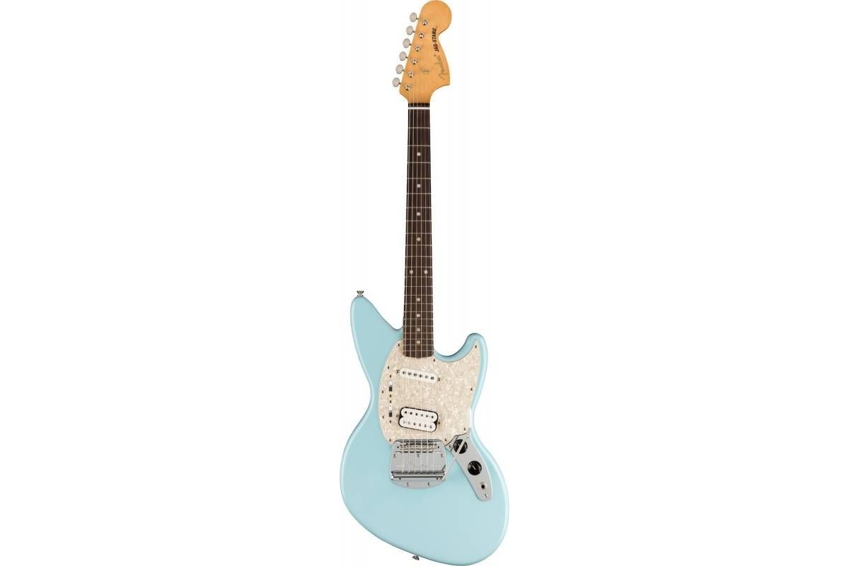 Электрогитара Fender Kurt Cobain Jag-Stang Sonic Blue ○ Купить в