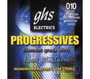 Струни для електрогітари GHS STRINGS PROGRESSIVES PRDM 10-52