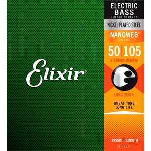 Струни для бас-гітари Elixir 14102 4S M