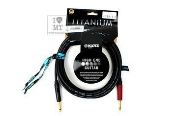 Кабель інструментальний KLOTZ TITANIUM INSTRUMENT CABLE SILENTPLUG 6 M