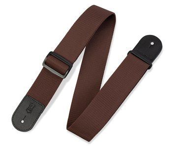 Гітарний ремінь Levy's M8POLY-BRN Classics Series Polypropylene Guitar Strap (Brown)