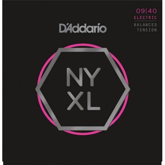 Струны для электрогитары D'ADDARIO NYXL0940BT Balanced Tension Super Light (09-40)