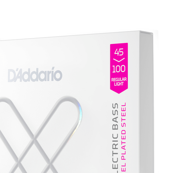 Струни для бас-гітари D'Addario XSB45100 XS NICKEL BASS REGULAR LIGHT (45-100)