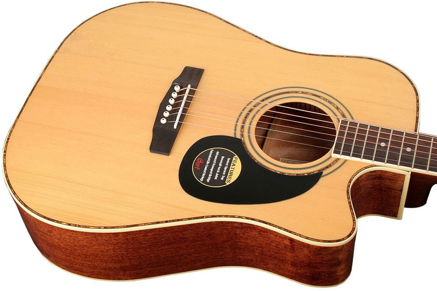 Электроакустическая гитара CORT AD880CE (Natural)
