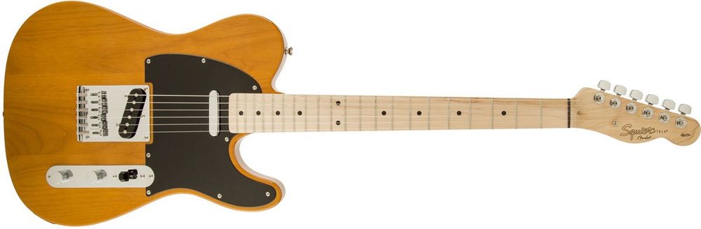Електрогітара SQUIER by FENDER Affinity Tele Butterscotch Blonde