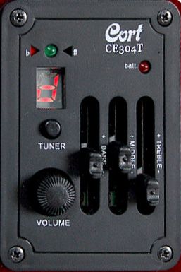 Электроакустическая гитара CORT AD880CE (Black)