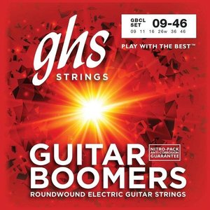 Струни для електрогітари GHS Strings Guitar Boomers SET GBCL